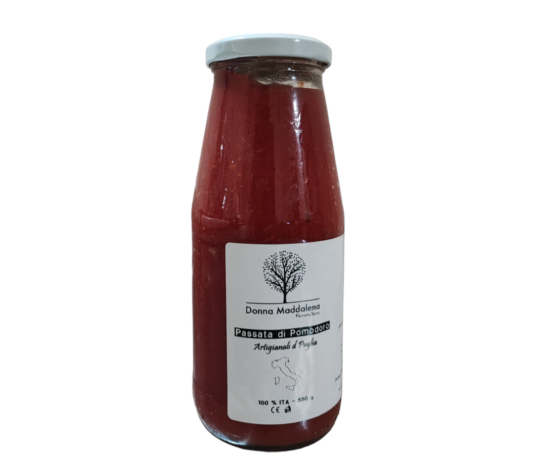 Passata di Pomodoro artigianale 550g Donna Maddalena