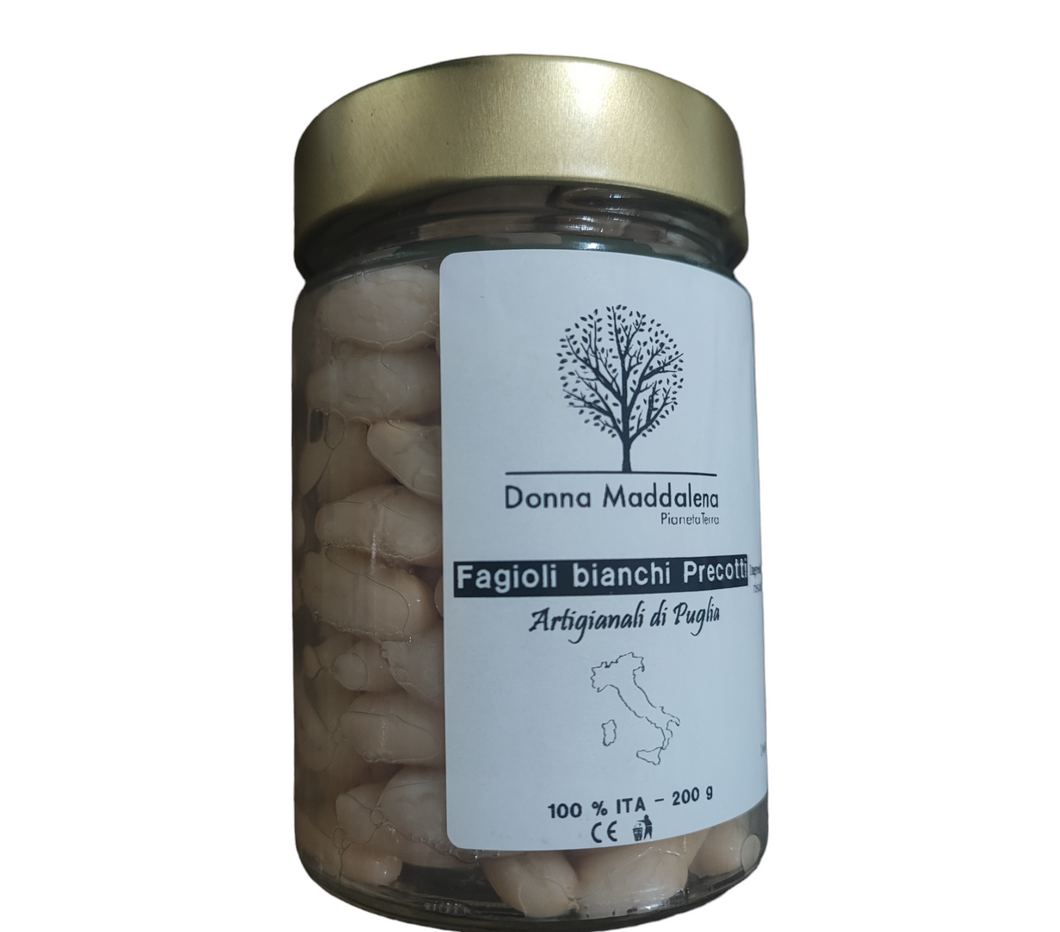 Fagioli bianchi precotti 200g