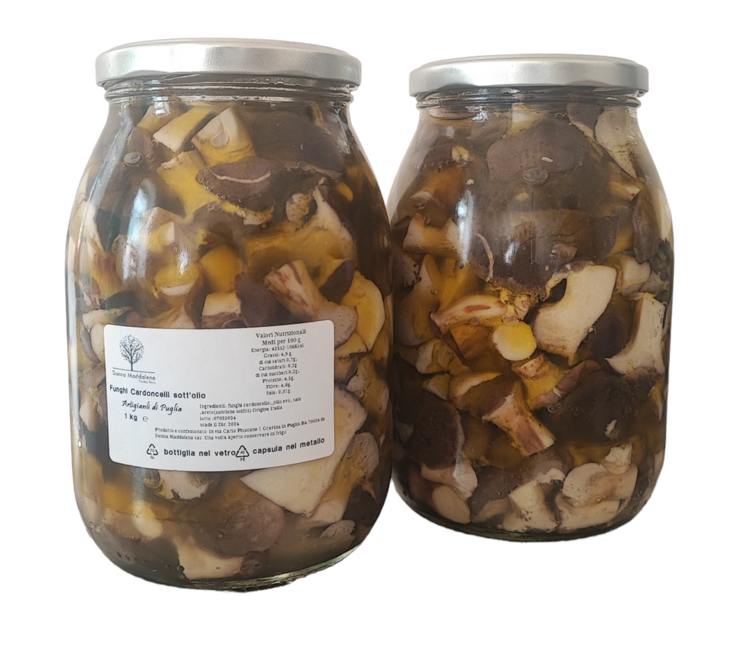 Funghi cardoncelli sott'olio 1 kg